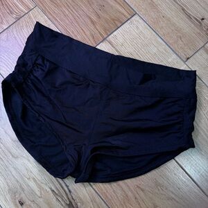 Mossimo Black Bikini Bottoms Size Small Full Coverage Classic Swimwear Target